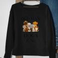 Never Underestimate An Old Man Who Loves Dogs Born In June Sweatshirt Gifts for Old Women