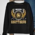 Never Underestimate The Power Of A Sagittarius Zodiac Sweatshirt Gifts for Old Women