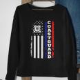 Us Coast Guard Gift American Flag Sweatshirt Gifts for Old Women