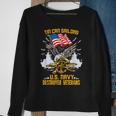 Us Navy Tin Can Sailor Gift For A Navy Destroyer Veteran Gift For Mens Sweatshirt Gifts for Old Women