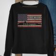 Uss Miami Ssn-755 Submarine Usa American Flag Sweatshirt Gifts for Old Women
