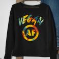 Vegan Af Cool Vegetarian Sweatshirt Gifts for Old Women