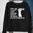Vegan Quote For A Vegetarian Animal Rights Activists Sweatshirt Gifts for Old Women