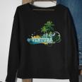 Ventura California Palm Trees Sunset Beach Vacation Sweatshirt Gifts for Old Women