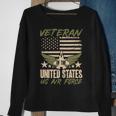 Veteran Vets Us Air Force Veteran Of The United States Us Air Force Veterans Sweatshirt Gifts for Old Women