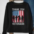 Veterans Day Thank You Veterans Proud Sweatshirt Gifts for Old Women
