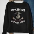 Vikings High School College Sports Motivation Sweatshirt Gifts for Old Women
