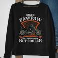 Vintage Biker Pawpaw Retro Motorcycle Gift For Seniors Sweatshirt Gifts for Old Women