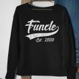 Vintage Funcle Est 2020 New Uncle Father Day Gift Gift For Mens Sweatshirt Gifts for Old Women