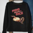 Vintage Horror Monster Fiend Without A Face Horror Sweatshirt Gifts for Old Women