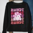 Vintage Howdy Rodeo Western Country Southern Cowgirl Rodeo Funny Gifts Sweatshirt Gifts for Old Women