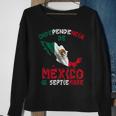Vintage Mexico Flag 16Th September Mexican Independence Day Sweatshirt Gifts for Old Women