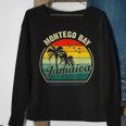 Vintage Montego Bay Beach Jamaica Summer Vacation Sunset Vacation Funny Gifts Sweatshirt Gifts for Old Women