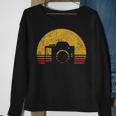 Vintage Retro Sunset Camera Photographer Gift Sweatshirt Gifts for Old Women