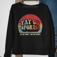 Vintage Retro Yay Go Sports Sports Sweatshirt Gifts for Old Women