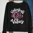 Volleyball Vibes Volleyball Funny Gifts Sweatshirt Gifts for Old Women