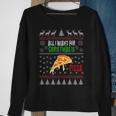 All I Want For Christmas Is Pizza Ugly Christmas Sweaters Sweatshirt Gifts for Old Women
