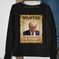 Wanted Donald Trump For President Hot Vintage Legend Sweatshirt Gifts for Old Women