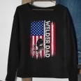 Welder Dad American Flag Welding Daddy Fathers Day Sweatshirt Gifts for Old Women
