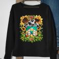 Western Sunflower Cowgirl Gnome For Women Cute Floral Summer Sweatshirt Gifts for Old Women