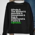 Wicked Characters Musical Theatre Musicals Sweatshirt Gifts for Old Women