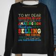 Womens To My Dear Daughterinlaw Thank You For Not Selling Funny Sweatshirt Gifts for Old Women