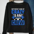 Workout Squad 5Am Crew Funny Gym Quote Sweatshirt Gifts for Old Women