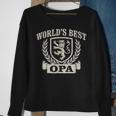 World's Best Opa Vintage Crest Grandpa Sweatshirt Gifts for Old Women