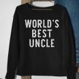 Worlds Best Uncle Funny Family Sweatshirt Gifts for Old Women