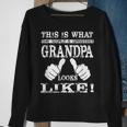 Worlds Greatest Grandpa Best Grandfather Ever Sweatshirt Gifts for Old Women