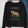 Xmas Hyena Ugly Christmas Sweater Party Sweatshirt Gifts for Old Women