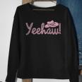 Yee Haw Howdy Rope Rodeo Western Country Southern Cowgirl Sweatshirt Gifts for Old Women