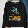 Zombie Ate My Pancreas T1d Awareness Halloween Boys Girls Halloween Sweatshirt Gifts for Old Women