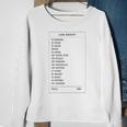 55 Burgers 55 Fries I Think You Should Leave Receipt Design Burgers Funny Gifts Sweatshirt Gifts for Old Women
