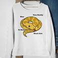 Adorable Ball Python Snake Anatomy Sweatshirt Gifts for Old Women