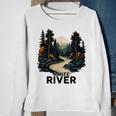 Amite River Retro Minimalist River Amite Sweatshirt Gifts for Old Women