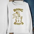 Bring Your Ass Kicking Boots Vintage Western Texas Cowgirl Sweatshirt Gifts for Old Women