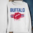 Buffalo Fan Retro Vintage Sweatshirt Gifts for Old Women