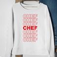 Chef Thank You Bag Design Funny Cute Chef Funny Gifts Sweatshirt Gifts for Old Women