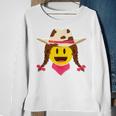 Cowgirl Funny Halloween Costume Graphic Sweatshirt Gifts for Old Women