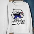 Dice Knights Wargaming Team Sweatshirt Gifts for Old Women