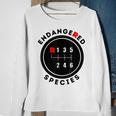 Endangered Species Manual Gearbox Stick Shift 6 Speed Sweatshirt Gifts for Old Women