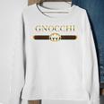Funny Graphic Gnocchi Italian Pasta Novelty Gift Food Sweatshirt Gifts for Old Women