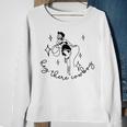 Hey There Cowboy Vintage Western Pin Up Cowgirl Rodeo South Sweatshirt Gifts for Old Women