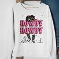 Howdy Retro Cowgirl Cowboy Nashville Country Bachelorette Sweatshirt Gifts for Old Women