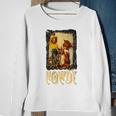 Howdy Vintage Rustic Rodeo Western Southern Cowgirl Portrait Gift For Womens Sweatshirt Gifts for Old Women