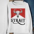 I Love Strait Name Strait Family Strait Western Cowboy Style Sweatshirt Gifts for Old Women
