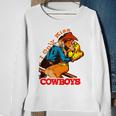 I Only Kiss Cowboys Vintage Western Cowgirl Sweatshirt Gifts for Old Women
