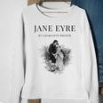 Jane Eyre Charlotte Bronte Cover Title Page Sweatshirt Gifts for Old Women
