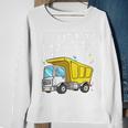 Kids Birthday Boy Construction Truck Theme Party Toddler Sweatshirt Gifts for Old Women